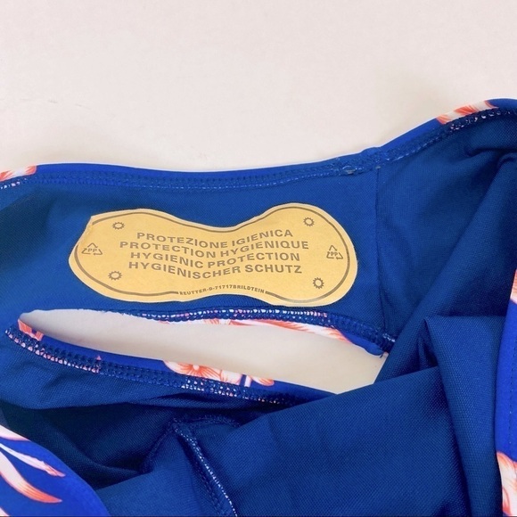 You Di An V Neck One Piece Floral Swim Suit Size 2X - Picture 6 of 8